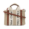 Chloé Mini Canvas Woody Satchel Secondhand