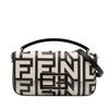 Secondhand Fendi Marc Jacobs Nappa Vitello King Logo Print Baguette Phone Pouch Satchel