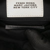 Fendi Marc Jacobs Nappa Vitello King Logo Print Baguette Phone Pouch Satchel Secondhand