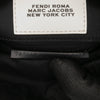 Fendi Marc Jacobs Nappa Vitello King Logo Print Baguette Phone Pouch Satchel Secondhand