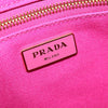 Secondhand Prada Canapa Pink Canvas Bag