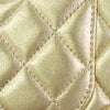 Chanel Mini Rectangular Classic Metallic Lambskin Single Flap Secondhand