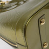 Secondhand Louis Vuitton Alma Beige Patent Leather Bag