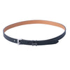Secondhand Hermès Pop H Belt 15mm Black Epsom Leather Palladium Hardware - '20s