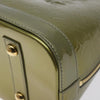 Secondhand Louis Vuitton Alma Beige Patent Leather Bag