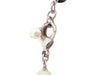Chanel Vintage CC Pendant Metal with Faux Pearls