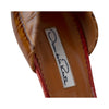 Secondhand Oscar de la Renta Embossed Leather D'orsay Pumps - '10s