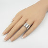 Secondhand Cartier Tank Francaise Silver White Gold Jewelry