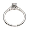 Secondhand Cartier Solitaire Silver Platinum Jewelry