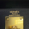 Secondhand Hermès Kelly 28 Black Leather Bag