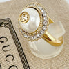 Secondhand Gucci Interlocking G Gold Plated Jewelry