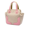 Chanel CC Canvas Marshmallow Handbag Secondhand