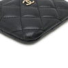 Secondhand Chanel Coco Mark Black Leather Accessories