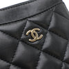 Secondhand Chanel Coco Mark Black Leather Accessories