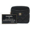 Secondhand Chanel Coco Mark Black Leather Accessories