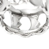 Secondhand Cartier C Silver White Gold Jewelry