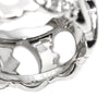 Secondhand Cartier C Silver White Gold Jewelry