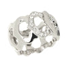 Secondhand Cartier C Silver White Gold Jewelry