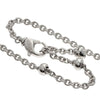 Secondhand Bulgari Catene chain Silver White Gold Jewelry