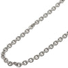 Secondhand Bulgari Catene chain Silver White Gold Jewelry