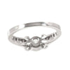 Secondhand Cartier Ballerine Silver White Gold Jewelry