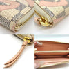 Secondhand Louis Vuitton Clemence White Canvas Accessories
