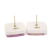 Secondhand Chanel Coco Mark Pink Plastic Jewelry
