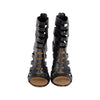 Secondhand Giuseppe Zanotti Cutout Peep-toe Ankle Boots - '10s