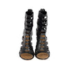 Secondhand Giuseppe Zanotti Cutout Peep-toe Ankle Boots - '10s