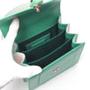 Secondhand Bulgari Serpenti Green Leather Bag