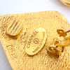 Secondhand Chanel Coco Mark Gold Plated Jewelry