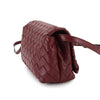 Secondhand Bottega Veneta Intrecciato Burgundy Leather Bag