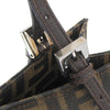 Secondhand Fendi Baguette Black Canvas Bag