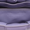 Secondhand Bottega Veneta Cassette Purple Leather Bag