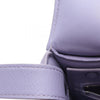 Secondhand Bottega Veneta Cassette Purple Leather Bag