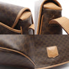 Secondhand Céline Macadam Brown Canvas Bag