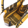 Secondhand Dior Book Tote Yellow Canvas Bag