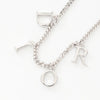 Secondhand Dior Logo Silver Steel Jewelry