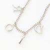 Secondhand Dior Logo Silver Steel Jewelry