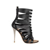 Secondhand Giuseppe Zanotti Cutout Peep-toe Ankle Boots - '10s
