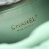 Secondhand Chanel Drawstring Green Leather Bag