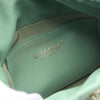 Secondhand Chanel Drawstring Green Leather Bag