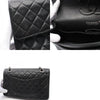 Secondhand Chanel Timeless Black Leather Bag