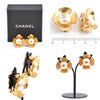 Secondhand Chanel Coco Mark Gold Metal Jewelry
