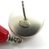 Secondhand Chanel Coco Mark Red Plastic Jewelry