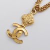 Secondhand Chanel Coco Mark Gold Plated Jewelry