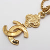 Secondhand Chanel Coco Mark Gold Plated Jewelry