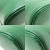 Secondhand Louis Vuitton Alma Green Leather Bag