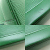Secondhand Louis Vuitton Alma Green Leather Bag