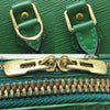 Secondhand Louis Vuitton Alma Green Leather Bag